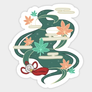 Maple Winds Sticker